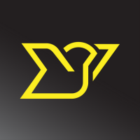Partner logo: yellow bird mark